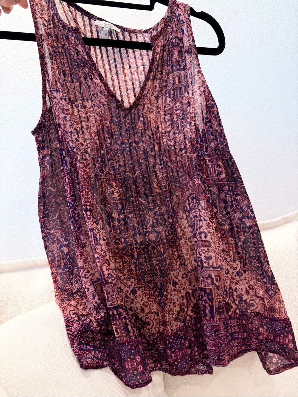 Joie “Joaquin” silk tank, x-small